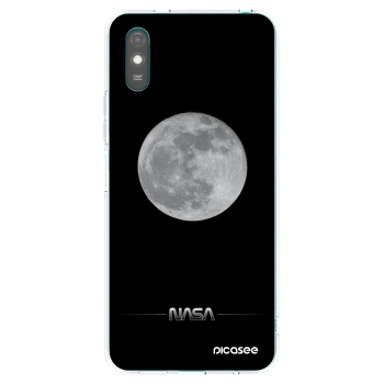 Picasee διαφανής θήκη σιλικόνης Xiaomi Redmi 9AT - Moon Minimal