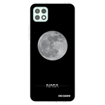 Picasee διαφανής θήκη σιλικόνης Samsung Galaxy A22 A226B 5G - Moon Minimal