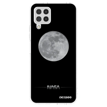 Picasee διαφανής θήκη σιλικόνης Samsung Galaxy A22 A225F 4G - Moon Minimal