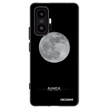 Picasee Μαύρη θήκη σιλικόνης για Xiaomi 11T - Moon Minimal