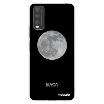 Picasee διαφανής θήκη σιλικόνης Vivo Y20s - Moon Minimal