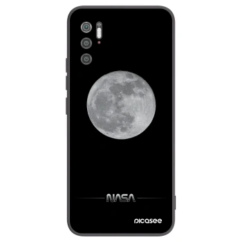 Picasee Μαύρη θήκη σιλικόνης για Xiaomi Poco M3 Pro 5G - Moon Minimal