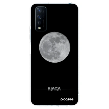 Picasee διαφανής θήκη σιλικόνης Vivo Y11s - Moon Minimal