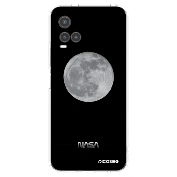 Picasee διαφανής θήκη σιλικόνης Vivo Y33s - Moon Minimal