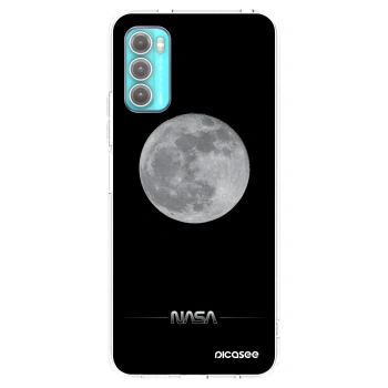Picasee διαφανής θήκη σιλικόνης Motorola Moto G60 - Moon Minimal