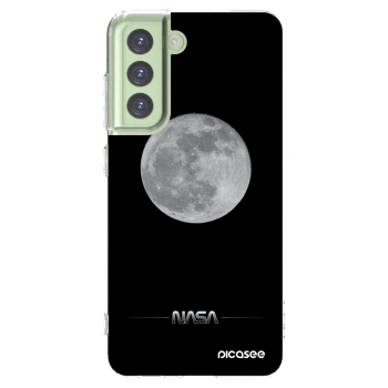 Picasee διαφανής θήκη σιλικόνης Samsung Galaxy S21 FE 5G - Moon Minimal