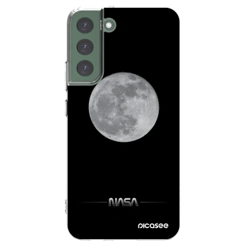 Picasee διαφανής θήκη σιλικόνης Samsung Galaxy S22+ 5G - Moon Minimal