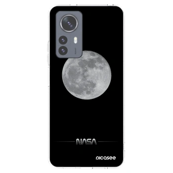 Picasee διαφανής θήκη σιλικόνης Xiaomi 12 Pro - Moon Minimal