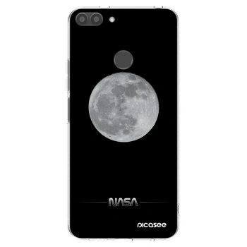 Picasee διαφανής θήκη σιλικόνης Huawei P Smart - Moon Minimal