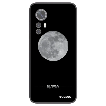 Picasee Μαύρη θήκη σιλικόνης για Xiaomi 12X - Moon Minimal