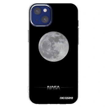 Picasee διαφανής θήκη σιλικόνης Apple iPhone 14 Plus - Moon Minimal