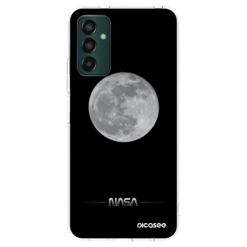 Picasee διαφανής θήκη σιλικόνης Samsung Galaxy M13 M135F - Moon Minimal