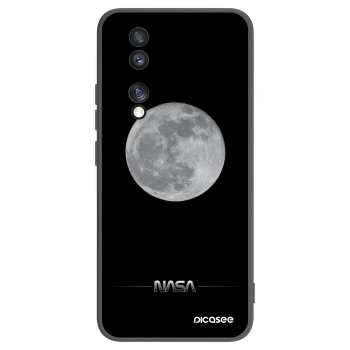 Picasee Μαύρη θήκη σιλικόνης για Honor 70 - Moon Minimal