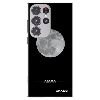 Picasee διαφανής θήκη σιλικόνης Samsung Galaxy S23 Ultra 5G - Moon Minimal