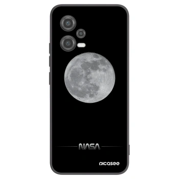 Picasee Μαύρη θήκη σιλικόνης για Xiaomi Poco X5 - Moon Minimal