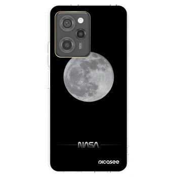 Picasee Μαύρη θήκη σιλικόνης για Xiaomi Poco X5 Pro - Moon Minimal