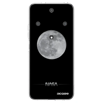 Picasee διαφανής θήκη σιλικόνης Honor Magic5 Lite 5G - Moon Minimal
