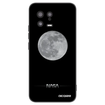 Picasee Μαύρη θήκη σιλικόνης για Xiaomi 13 - Moon Minimal