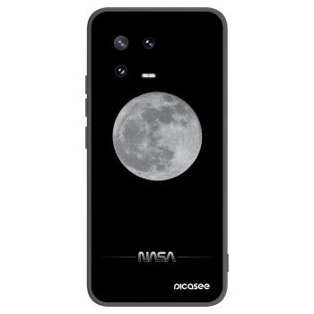 Picasee Μαύρη θήκη σιλικόνης για Xiaomi 13 Pro - Moon Minimal