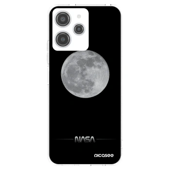 Picasee διαφανής θήκη σιλικόνης Xiaomi Redmi 12 4G - Moon Minimal