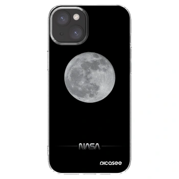 Picasee διαφανής θήκη σιλικόνης Apple iPhone 15 Plus - Moon Minimal