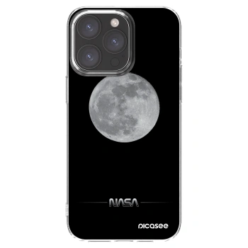 Picasee διαφανής θήκη σιλικόνης Apple iPhone 15 Pro Max - Moon Minimal