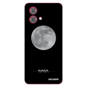 Picasee διαφανής θήκη σιλικόνης Motorola Moto G84 5G - Moon Minimal