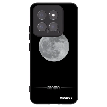 Picasee Μαύρη θήκη σιλικόνης για Xiaomi 14 - Moon Minimal