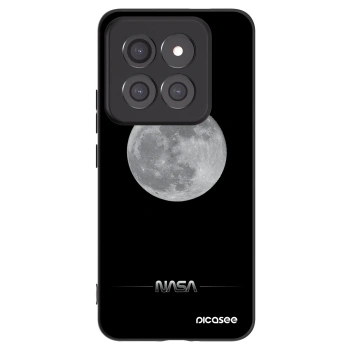 Picasee Μαύρη θήκη σιλικόνης για Xiaomi 14 Pro - Moon Minimal