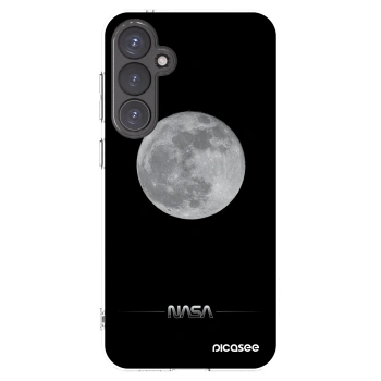 Picasee διαφανής θήκη σιλικόνης Samsung Galaxy S23 FE S711B - Moon Minimal