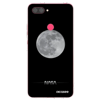 Picasee διαφανής θήκη σιλικόνης Xiaomi Mi 8 Lite - Moon Minimal