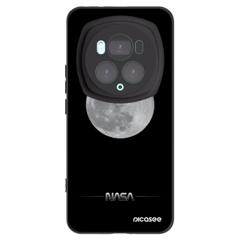 Picasee Μαύρη θήκη σιλικόνης για Honor Magic6 Pro - Moon Minimal