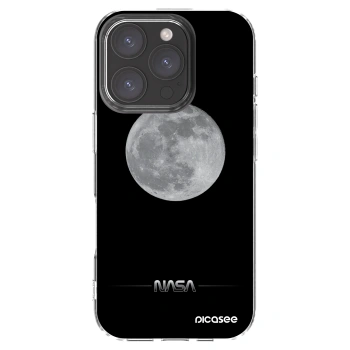 Picasee διαφανής θήκη σιλικόνης Apple iPhone 16 Pro - Moon Minimal