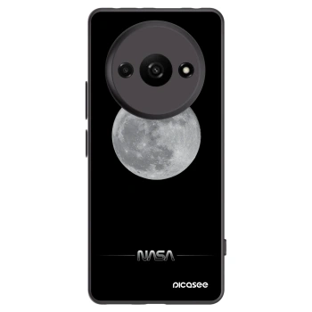Picasee Μαύρη θήκη σιλικόνης για Xiaomi Redmi A3 - Moon Minimal
