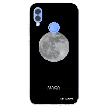 Picasee διαφανής θήκη σιλικόνης Honor 10 Lite - Moon Minimal