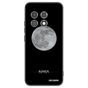 Picasee Μαύρη θήκη σιλικόνης για OnePlus 11 5G - Moon Minimal