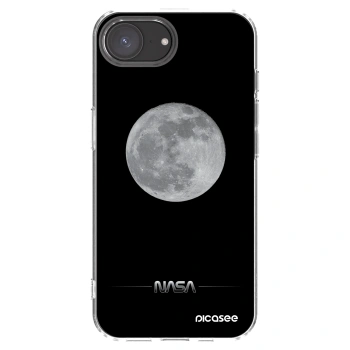 Picasee διαφανής θήκη σιλικόνης Apple iPhone 16e - Moon Minimal