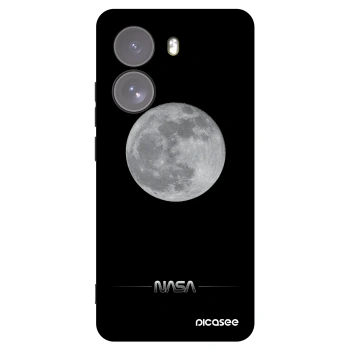 Picasee Μαύρη θήκη σιλικόνης για Xiaomi Poco X7 - Moon Minimal