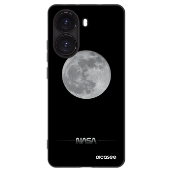 Picasee Μαύρη θήκη σιλικόνης για Xiaomi Poco X7 Pro 5G - Moon Minimal