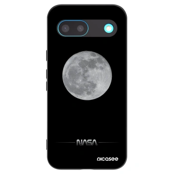 Picasee Μαύρη θήκη σιλικόνης για Google Pixel 8 - Moon Minimal