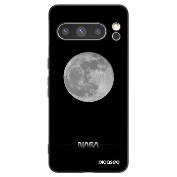 Picasee Μαύρη θήκη σιλικόνης για Google Pixel 8 Pro - Moon Minimal