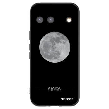 Picasee Μαύρη θήκη σιλικόνης για Google Pixel 9 - Moon Minimal