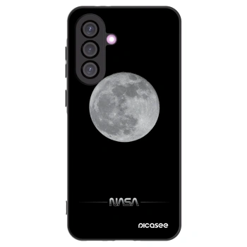 Picasee Μαύρη θήκη σιλικόνης για Samsung Galaxy A56 5G A566B - Moon Minimal