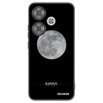 Picasee Μαύρη θήκη σιλικόνης για Xiaomi Poco F6 - Moon Minimal