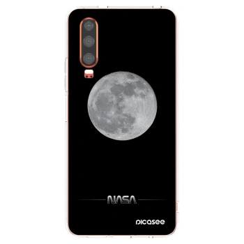 Picasee διαφανής θήκη σιλικόνης Huawei P30 - Moon Minimal