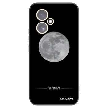 Picasee Μαύρη θήκη σιλικόνης για Honor 400 5G - Moon Minimal