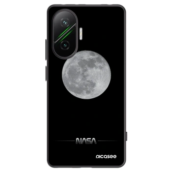 Picasee Μαύρη θήκη σιλικόνης για Xiaomi Poco F7 5G - Moon Minimal