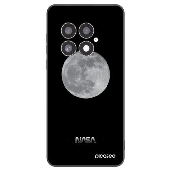 Picasee Μαύρη θήκη σιλικόνης για OnePlus 13 5G - Moon Minimal