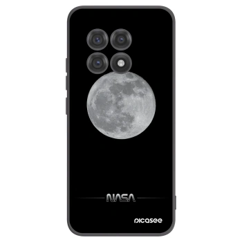 Picasee Μαύρη θήκη σιλικόνης για OnePlus 13R 5G - Moon Minimal