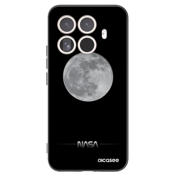 Picasee Μαύρη θήκη σιλικόνης για Xiaomi 15T Pro - Moon Minimal